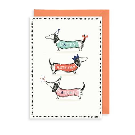 Birthday Dogs Greetings Card | The Art File