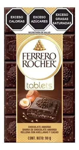 2 Pzas Barra De Chocolate Ferrero Rocher Tablets Amargo 90 G MercadoLibre