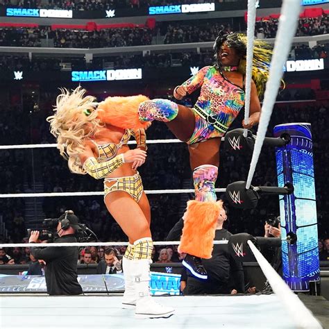 Naomi Vs Tiffany Stratton Friday Night Smackdown April 12 2024