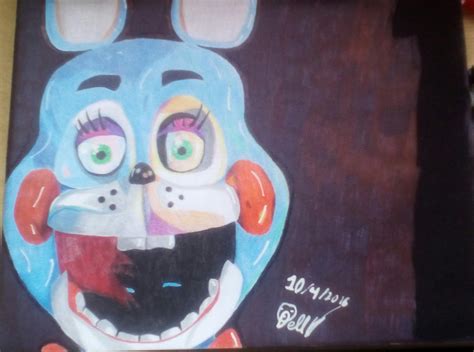 Toy bonnie head by foxbellikostar on DeviantArt