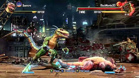 Killer Instinct Riptor Vs Riptor Epic Match Double K O YouTube