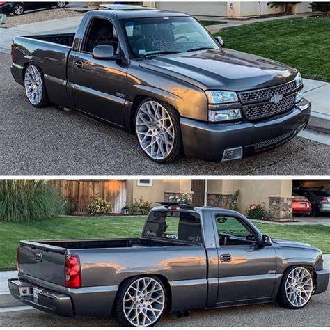 Bagged Chevy Silverado Single Cab