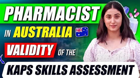 Kaps Skills Assessment Validity Becoming A Pharmacist In Australia