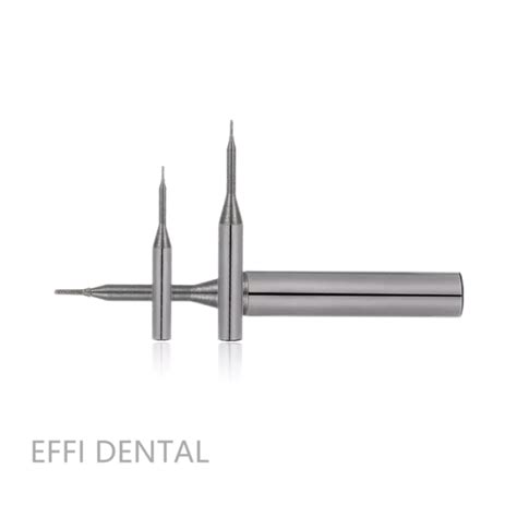 Dental CAD CAM Glass Ceramic Milling Burs For AIM