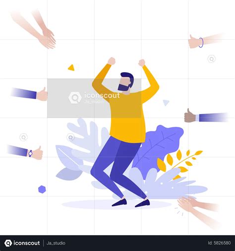 Appreciation Animated Illustration download in JSON, LOTTIE or MP4 format