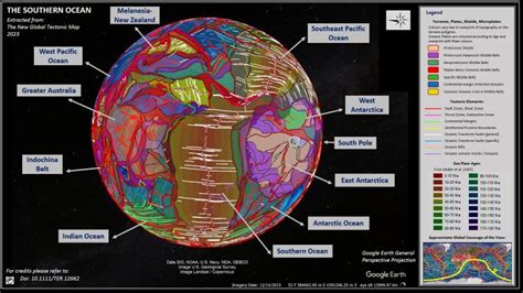 New Global Tectonic Map with stunning views | Janpieter van Dijk posted ...