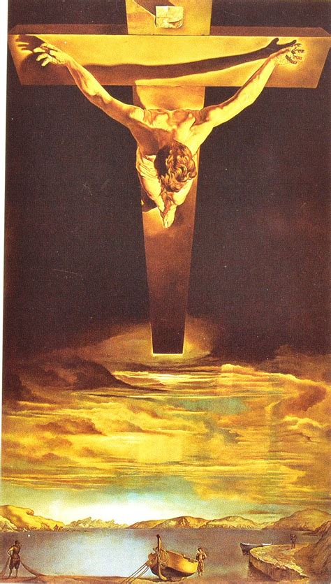 “cristo De San Juan De La Cruz De Dalí 1951 De Estilo Surrealista Se Trata De Un Movimiento