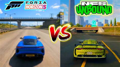 Forza Horizon Vs Need For Speed Unbound Lotus Emira Sound Comparison