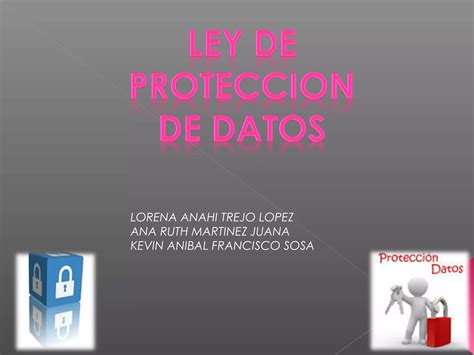 Leyes De Proteccion De Datos Ppt Descarga Gratuita