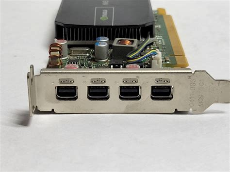 Nvidia Nvs Gb Gddr Bit Graphics Video Card Gpu Low Profile X