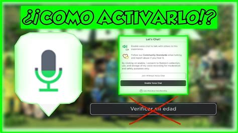 COMO ACTIVAR EL CHAT DE VOZ SIN PASAR POR LA VERIFICACION YouTube