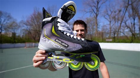 Bauer Vapor 3x Pro Inline Skate Hockey Review Youtube