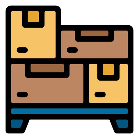 Packages Generic Outline Color Icon