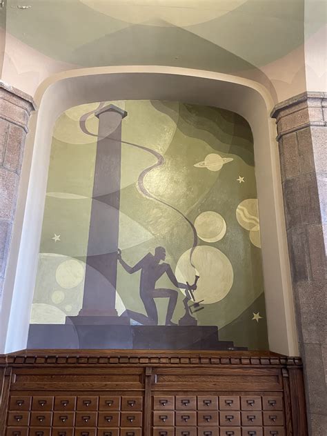Aaron Douglas Murals, 1930 Cravath Hall, Fisk University, Nashville