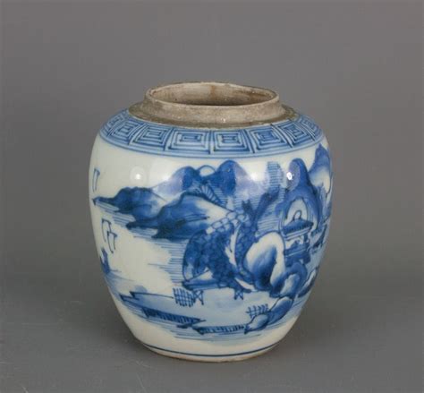 Jarre Gingembre Bleu Et Blanc Porcelaine Chine Catawiki