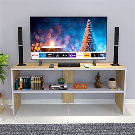 Macwud Dex Engineered Wood Tv Entertainment Wall Mounted Unit For Home