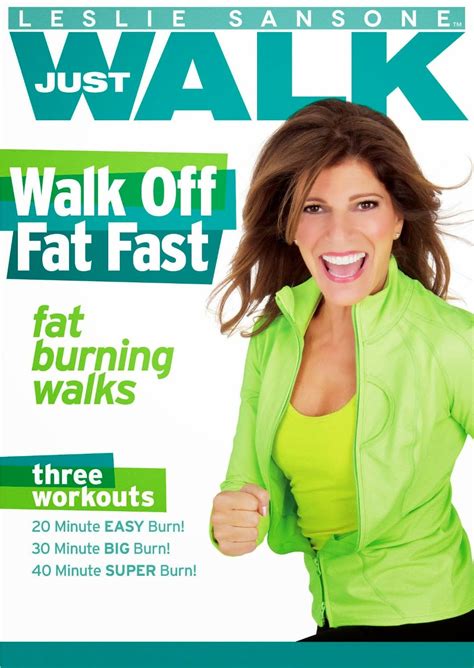 Fitness For The Rest Of Us Leslie Sansone Just Walk Walk Off Fat Fast