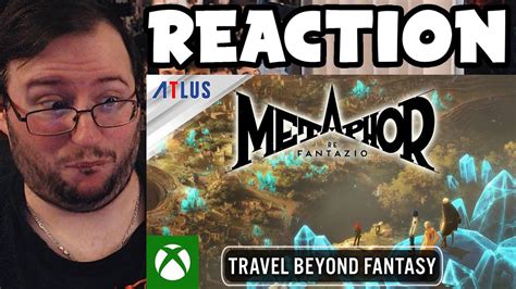 Gor S Metaphor ReFantazio Travel Beyond Fantasy Trailer REACTION