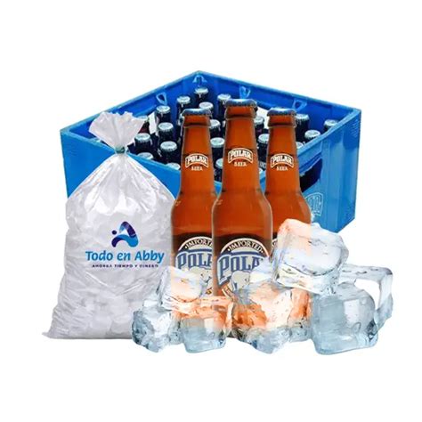 Cerveza Polar Pilsen Retornable Ml Und Bolsa De Hielo Todo