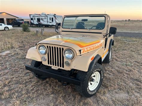 1981 Jeep CJ 5 Renegade Survivor For Sale