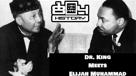 1804history Dr King Meets Honorable Elijah Muhammad In Chicago 1966 Youtube