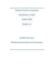 Buad 3000 2 2 Docx Neliluz Martines Gonzalez Noviembre 2 2021 BUAD