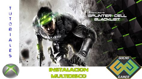 Tutoriales Instalaci N Multidisco Splinter Cell Blacklist Xbox Rgh