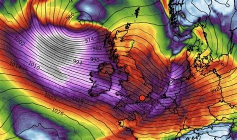 UK weather forecast: 80MPH storm hell for Britain as THREE more to batter nation in days ...