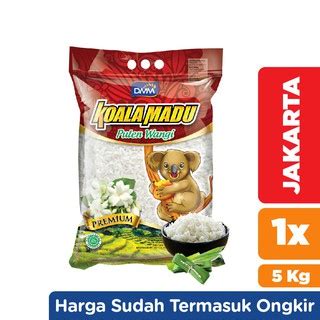 Beras Premium Koala Madu Pulen Wangi 5 Kg Harga Ongkir Shopee