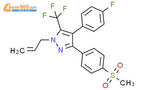 175677 14 2 1H Pyrazole 4 4 Fluorophenyl 3 4 Methylsulfonyl Phenyl