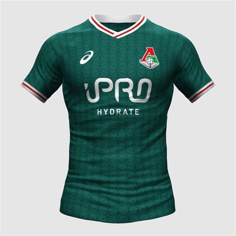 Lokomotiv Moscow Asics Home Concept Fifa Kit Creator Showcase