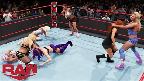 Wwe K Raw Women S Championship Women S Battle Royal Youtube