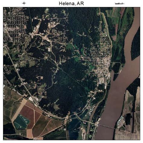 Aerial Photography Map of Helena, AR Arkansas