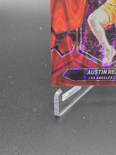 Panini Mosaic Red Seismic Prizm Austin Reaves Lakers