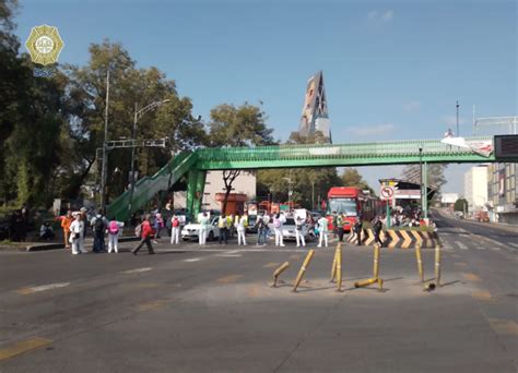 OVIAL SSCCDMX on Twitter 08 59 PrecauciónVial Manifestantes