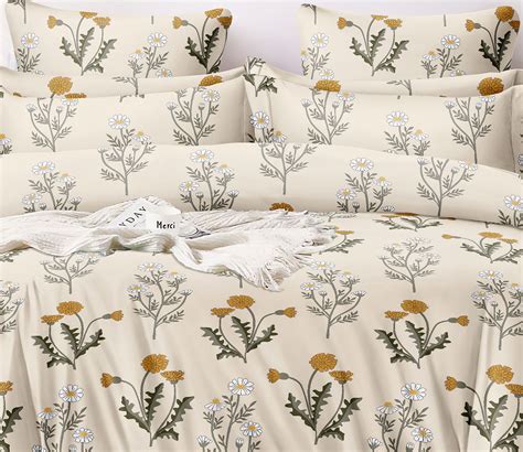 Buy White Floral Double Bed Ac Comforter At Off Online Wooden Street