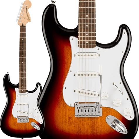 Squier By Fender Affinity Series Stratocaster 3 Color Sunburstlaurel ｜イケベ楽器店オンラインストア