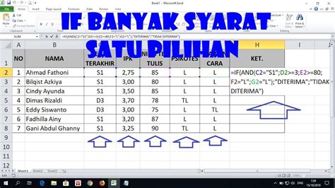 Rumus if 3 kondisi