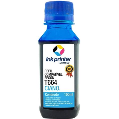 Tinta Original Para Impressora Epson L396 Pontofrio