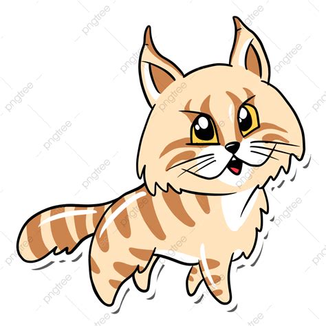 Gato Maine Coon Gato Png Dibujos Negro Gato Gatito Png Imagen Para