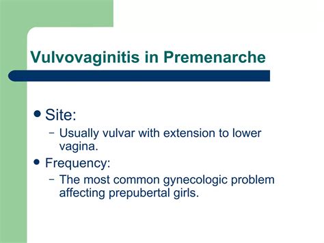 Vulvovaginal Infections Vaginitis Fmdrl Ppt