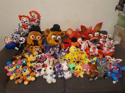 My whole Fnaf plush collection : r/fnafplush