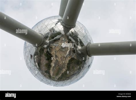 The Atomium Is A Building In Brussels Originally Constructed For Expo