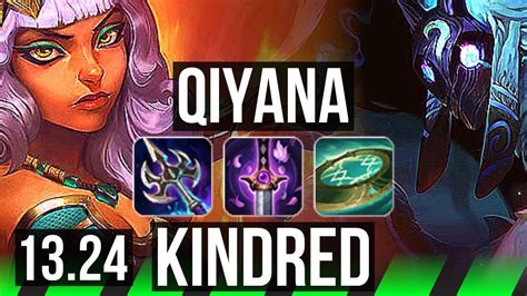 Qiyana Vs Kindred Jng Rank Qiyana Legendary Rank