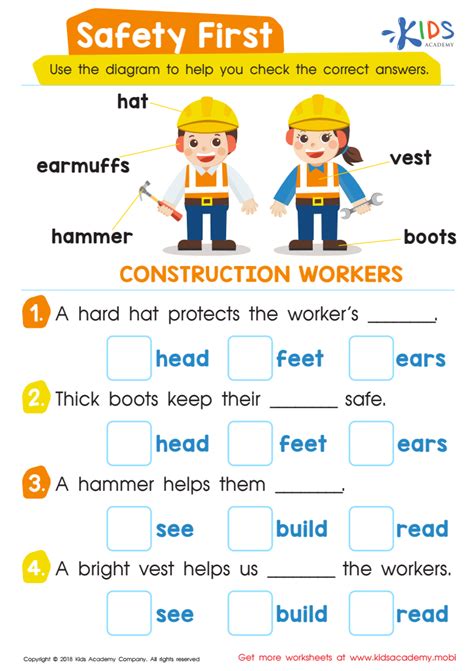 Safety At Home Worksheet For Grade