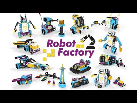 Lego Education Robot Factory Curriculums Spike Prime Set 45678 YouTube