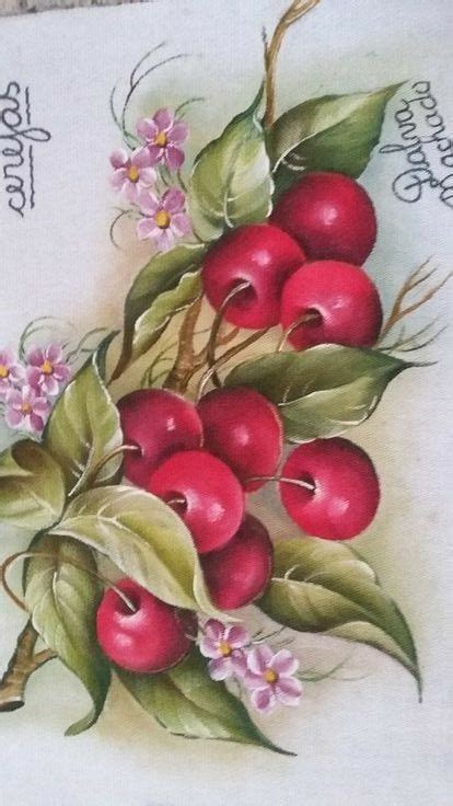 Pin De Mary Carmen Morales Em Pintura En Tela Frutas Y Flores Pintura