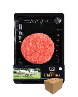 Vendita Online Maxi Hamburger Di Carne Chianina N 1 Pezzo 260g