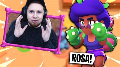 🔥 Nowy Brawler Rosa W Brawl Stars Youtube