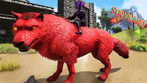 EL MEGA LOBO ALPHA Y LOS MONOS GIGANTES SURVILARK 23 ARK